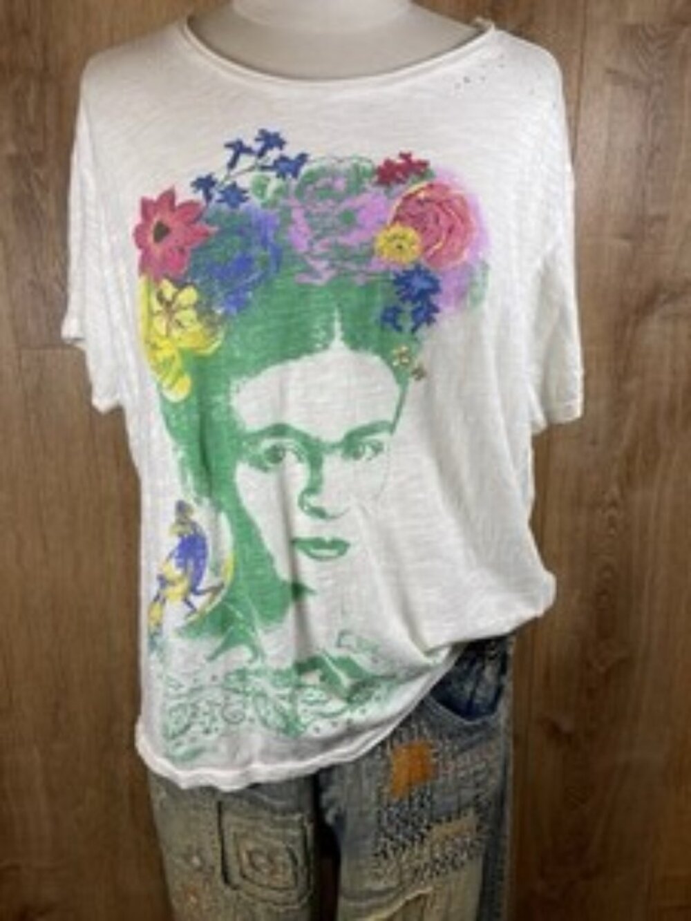 Magnolia Pearl Frida Kahlo Shirt NWT